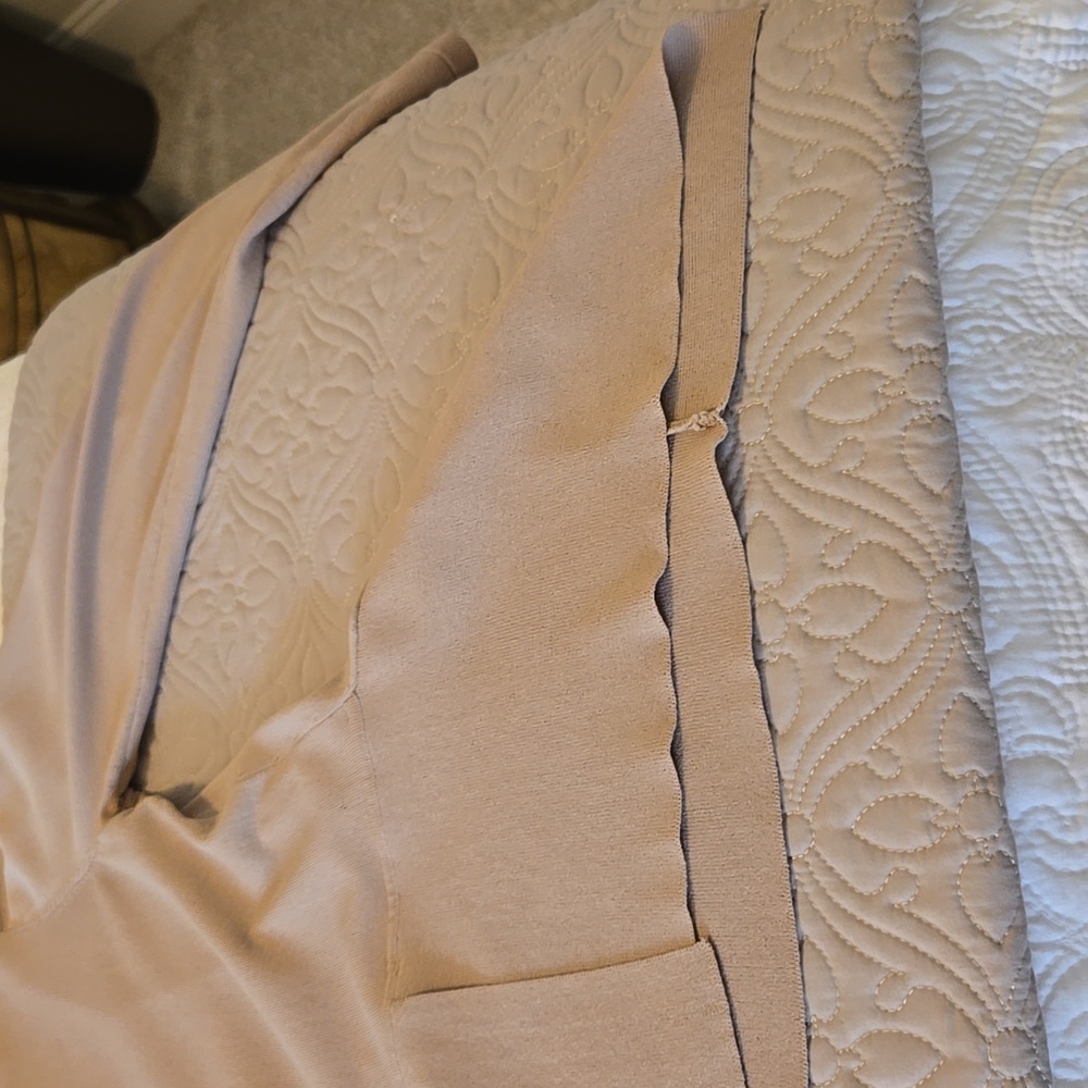 Chic Open-Front Cardigan in Beige - Picture 5 of 6